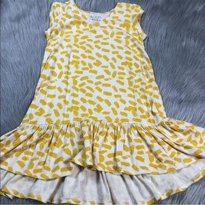 Alice And Ames Toddler Girls Sunshine Yellow Playa Dress 4T